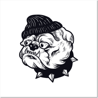 Bulldog Posters and Art